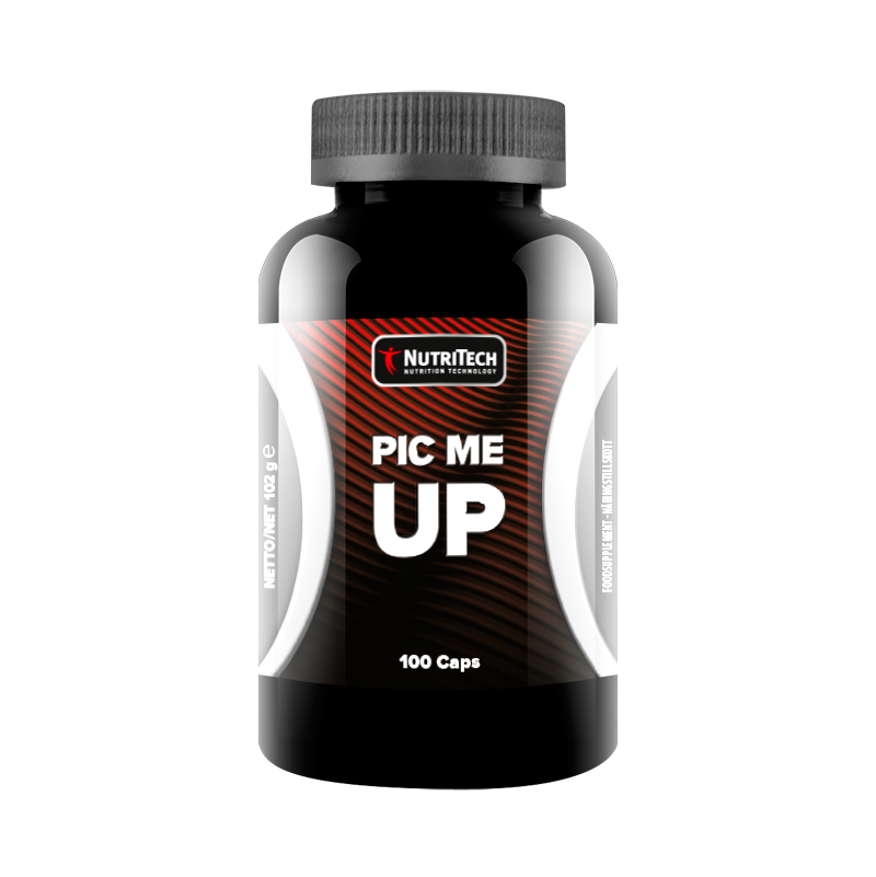 Pic Me Up 200mg Caffeine 100 Caps Nutritech