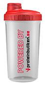 Shaker "Powered By" Skruvlock - RÖD