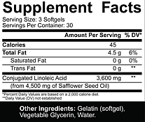 Core 3600 CLA - 90 softgel