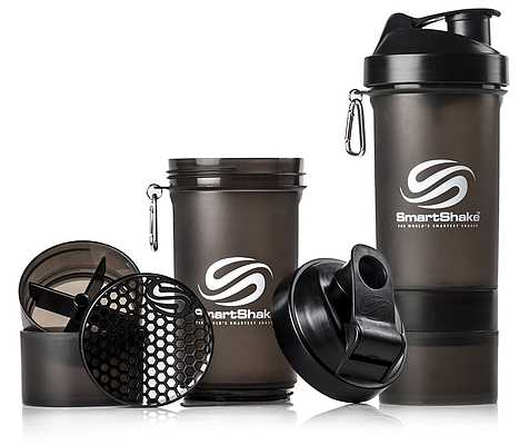 Smartshake XL 800ml - Smoke & black Shaker
