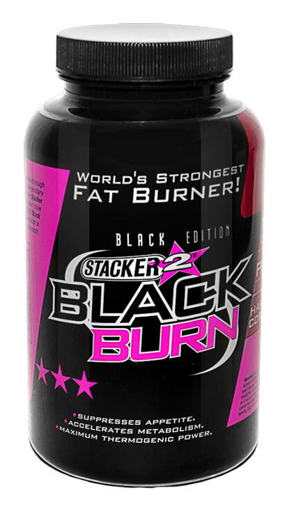 Stacker Black Burn 120 Caps