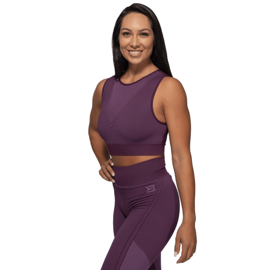 Roxy seamless top- Royal Purple - 2