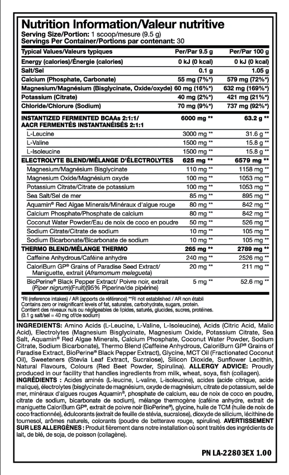 Mutant BCAA THERMO - 285g - 4