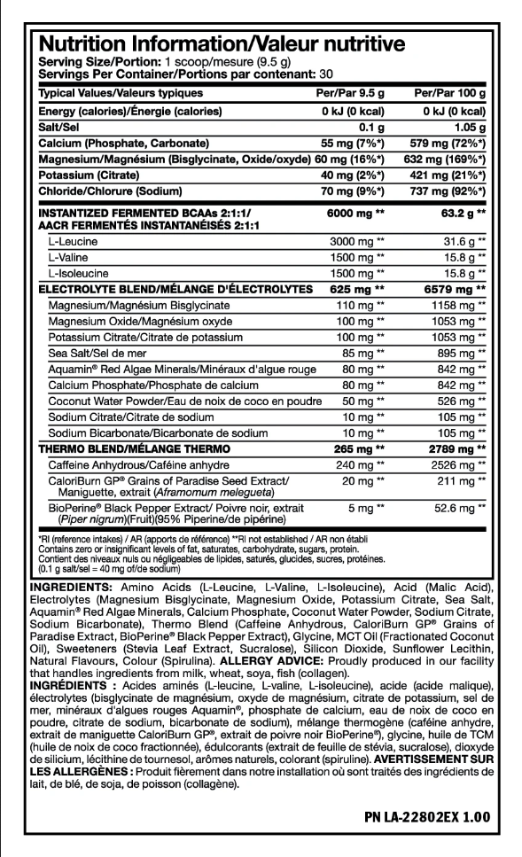 Mutant BCAA THERMO - 285g - 6