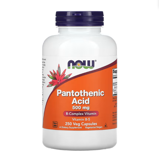 Pantothenic Acid 500mg - 250caps
