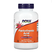 Pantothenic Acid 500mg - 250caps
