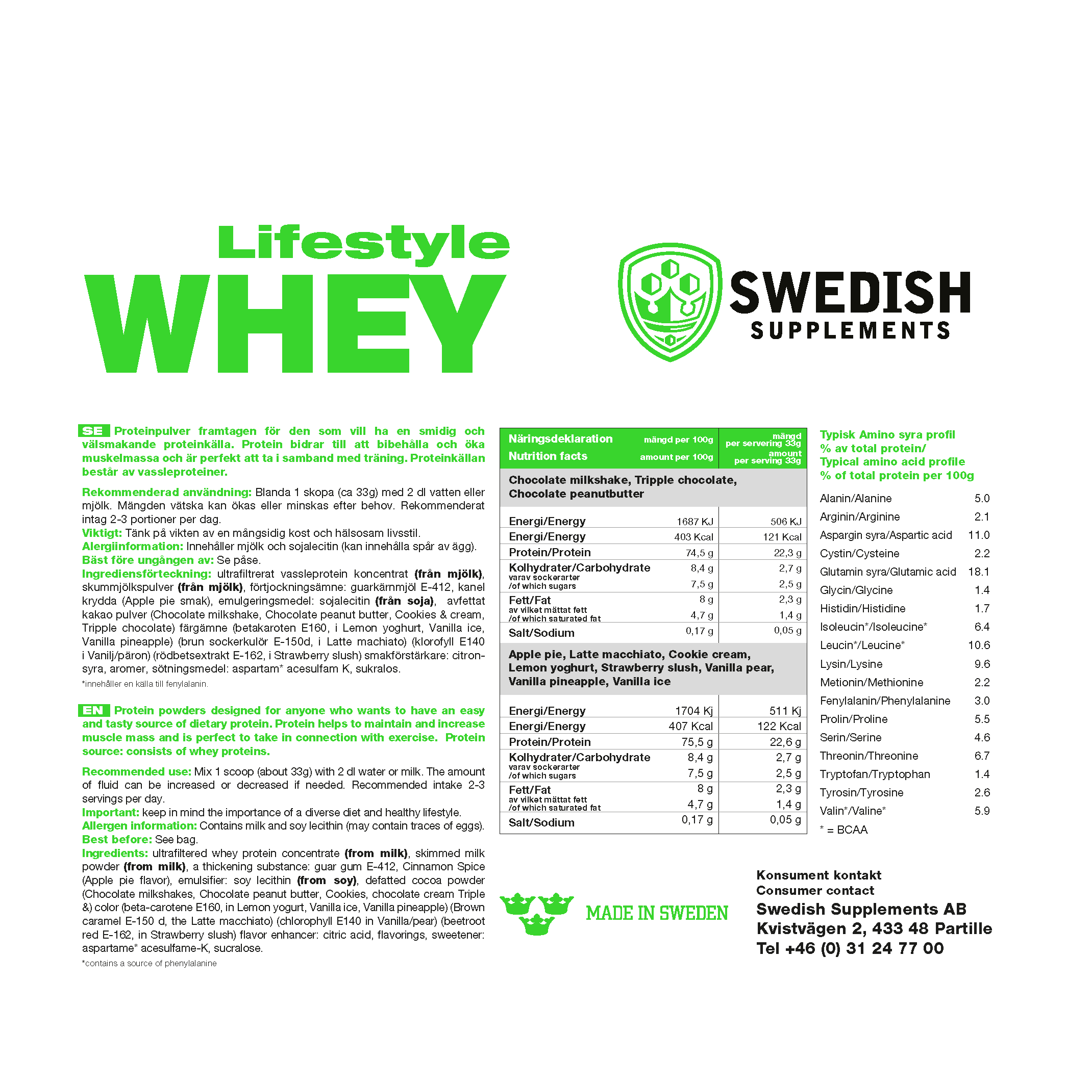 LS Whey Protein- 900g - 8