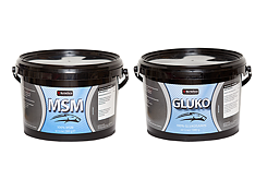 Gluko 1kg + MSM - 0,9kg