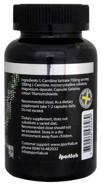 L-Carnitine Sportlab 100 caps - 2