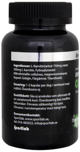 L-Carnitine Sportlab 100 caps - 3