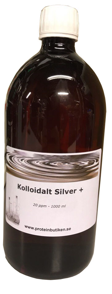 Silvervatten 1L - 20PPM