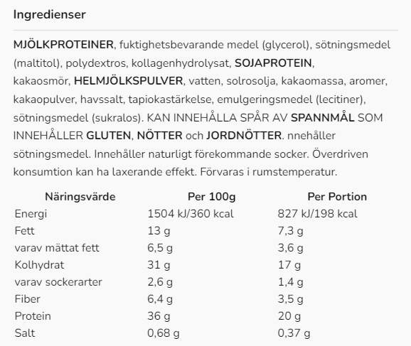 Barebells Protein Bar - 55g st - 22