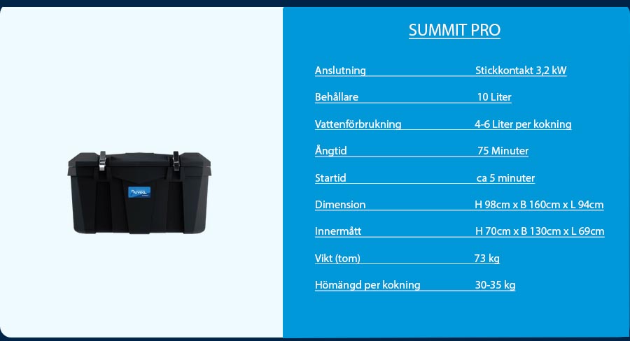 NUVEQ® Summit PRO - Hay Steamer - 6