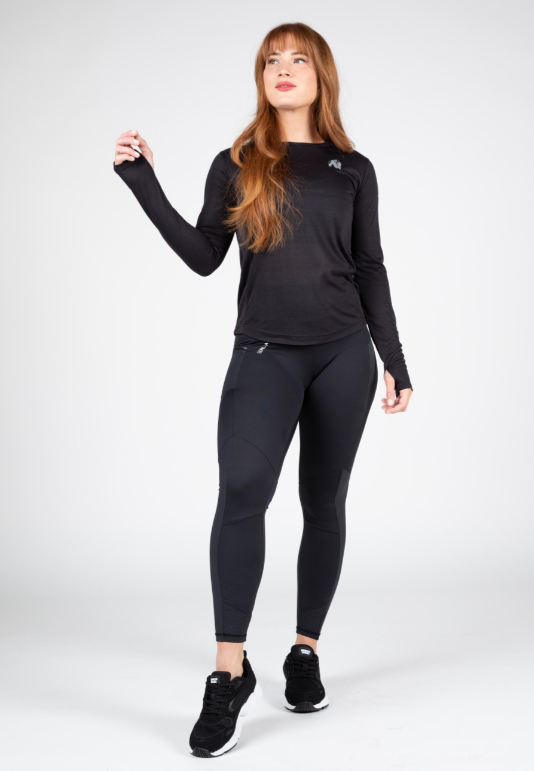 Raleigh Long Sleeve, Black - 3