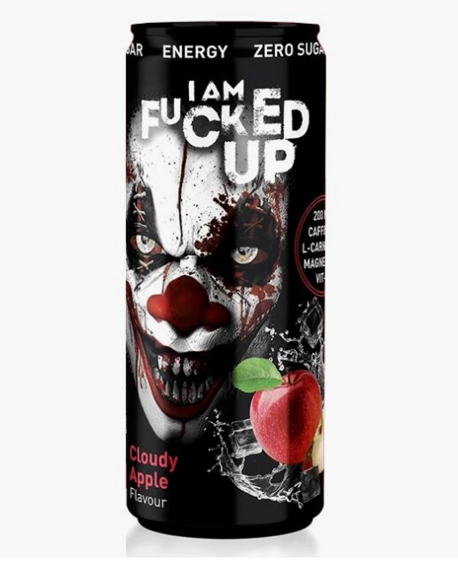 Fucked Up Energy drink- Cloudy Apple 330ml