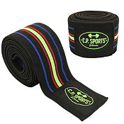 Knee Wraps - Black/blue/red/yellow 2,5M