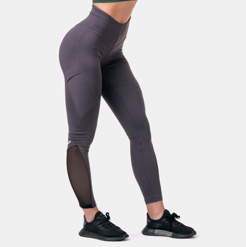 Fit & Smart High Waist Tights- Marron- L