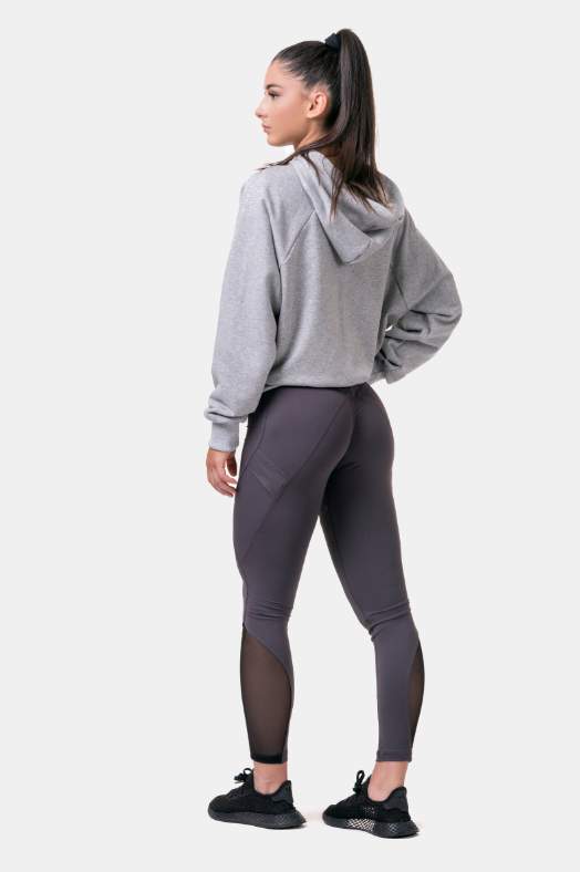 Fit & Smart High Waist Tights- Marron- L - 4