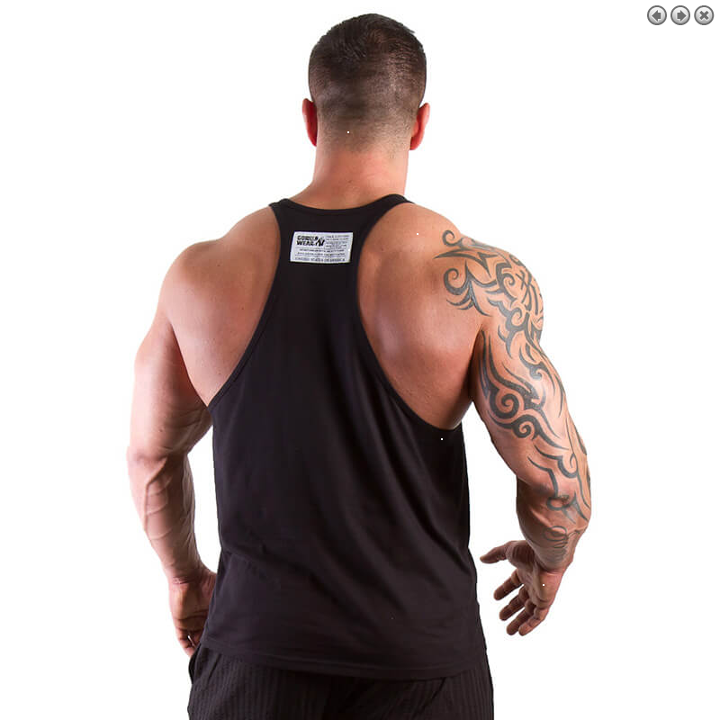 Classic Tank Top - Black- XL - 2