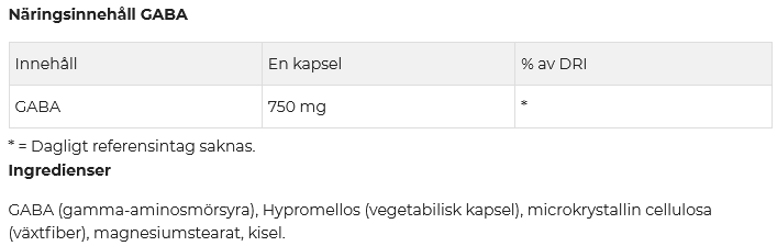 Gaba Max Strength - 750mg - 60 veg caps - 2