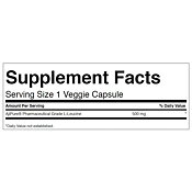L-Leucine - 500mg - 60 VCaps - Swanson