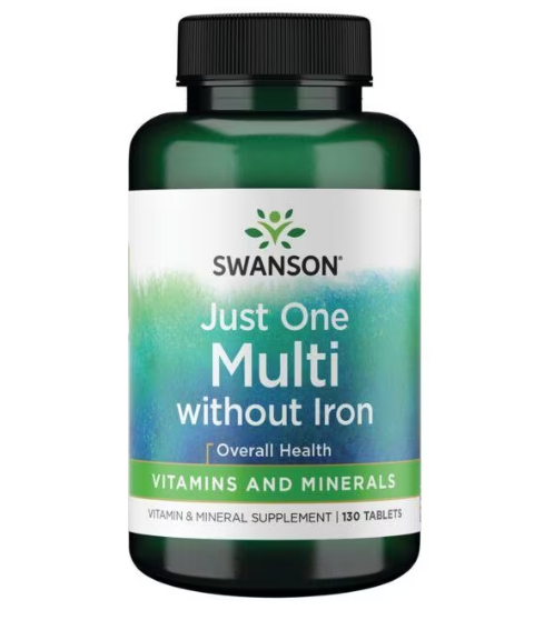 Just One Multi Without Iron- Swanson