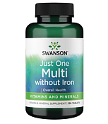 Just One Multi Without Iron- Swanson