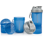 Smartshake 600ml - Blue & Silver