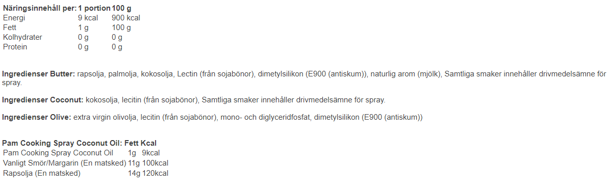 Cooking spray PAM - Olive spray - 141g - 4