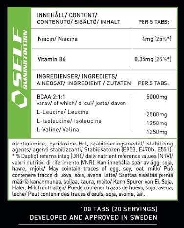 Essential BCAA + Vit B6- 100tab - 2