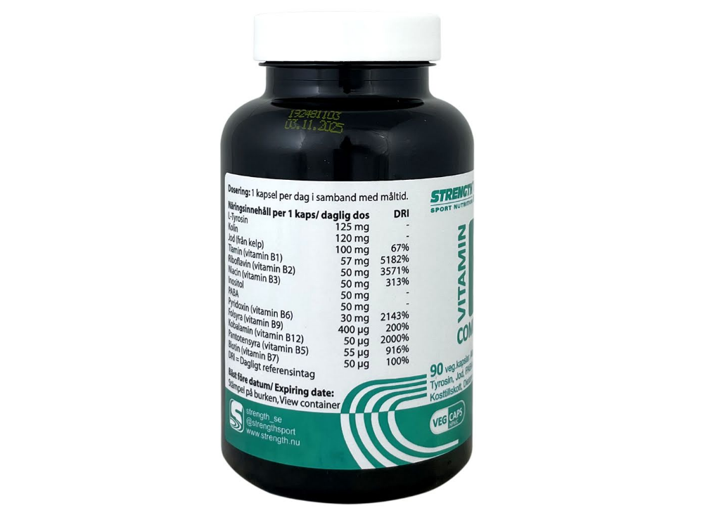 Vitamin B-Complex + - 90 kaps - 2
