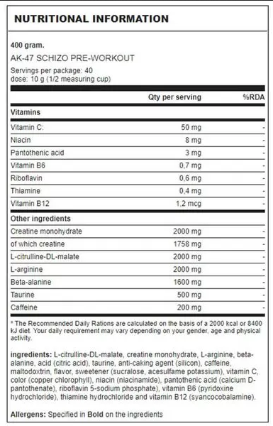 AK-47 Labs Schizo  - 2