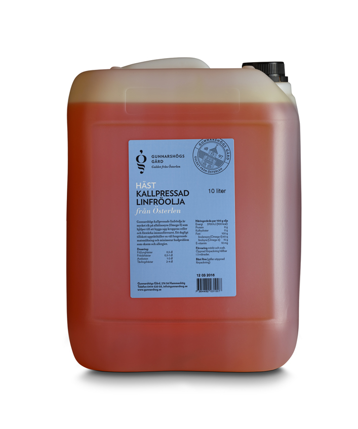 Linfrö Olja kallpressad - 10L -