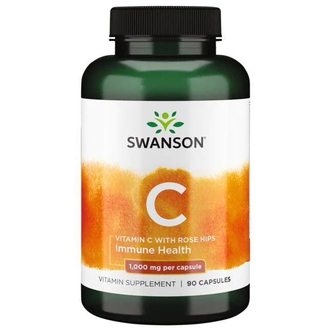 Vitamin C med Nypon - 1000mg- 90 caps