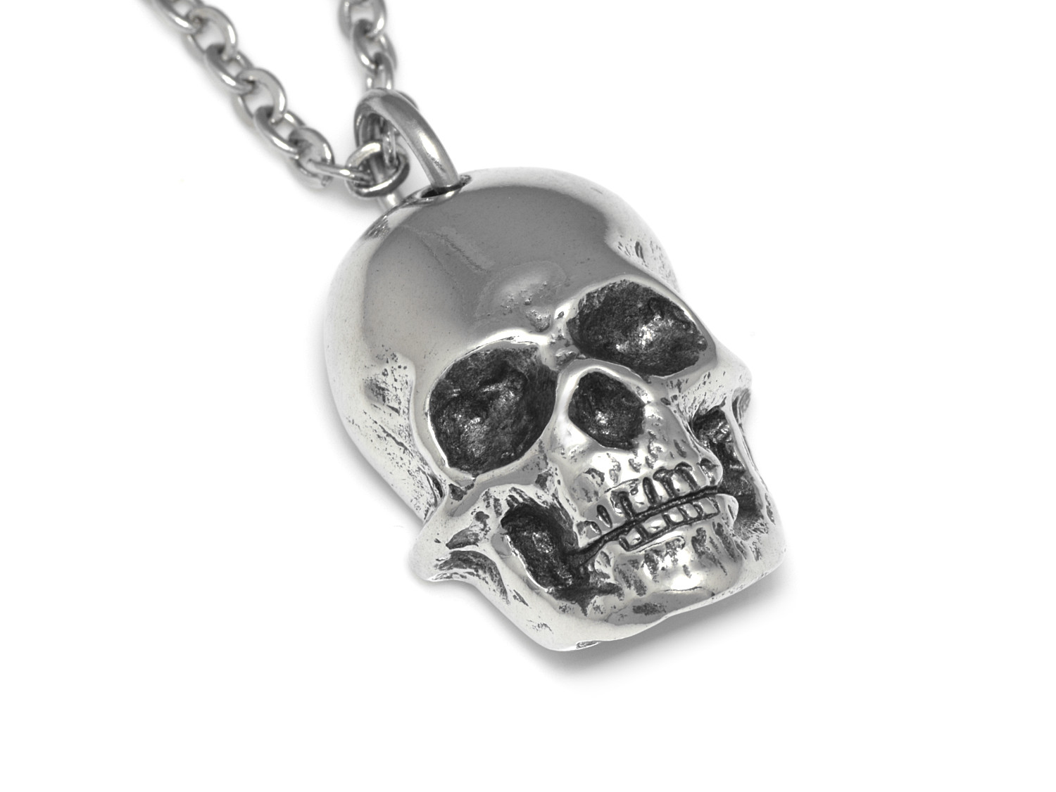 Döskalle Halsband, Rock Smycke i Tenn