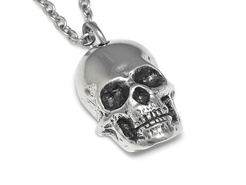 Döskalle Halsband, Rock Smycke i Tenn