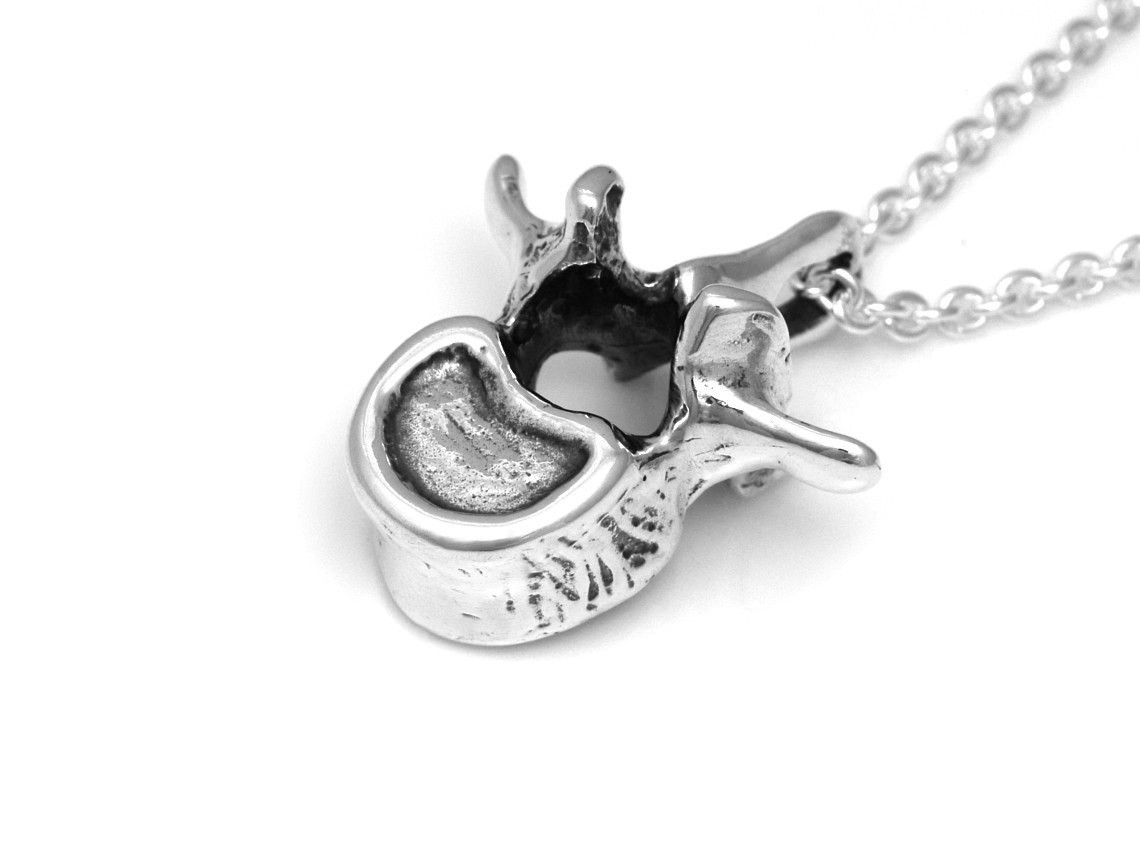 Ländkota Halsband, Lumbalkota Smycke i Silver