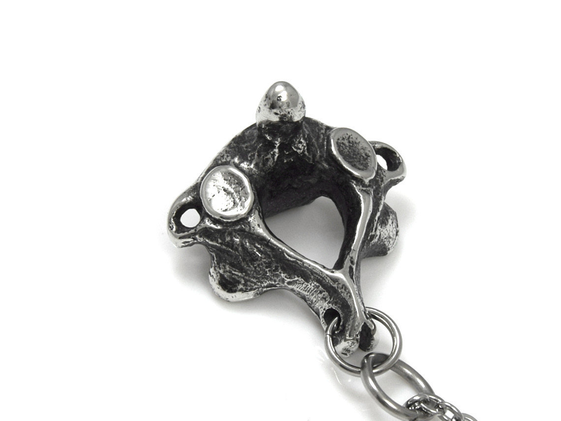 C2 Axiskota Halsband, Tappkota Smycke i Tenn 