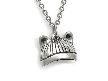 Pussyhat Halsband, Feminist Smycke i Tenn