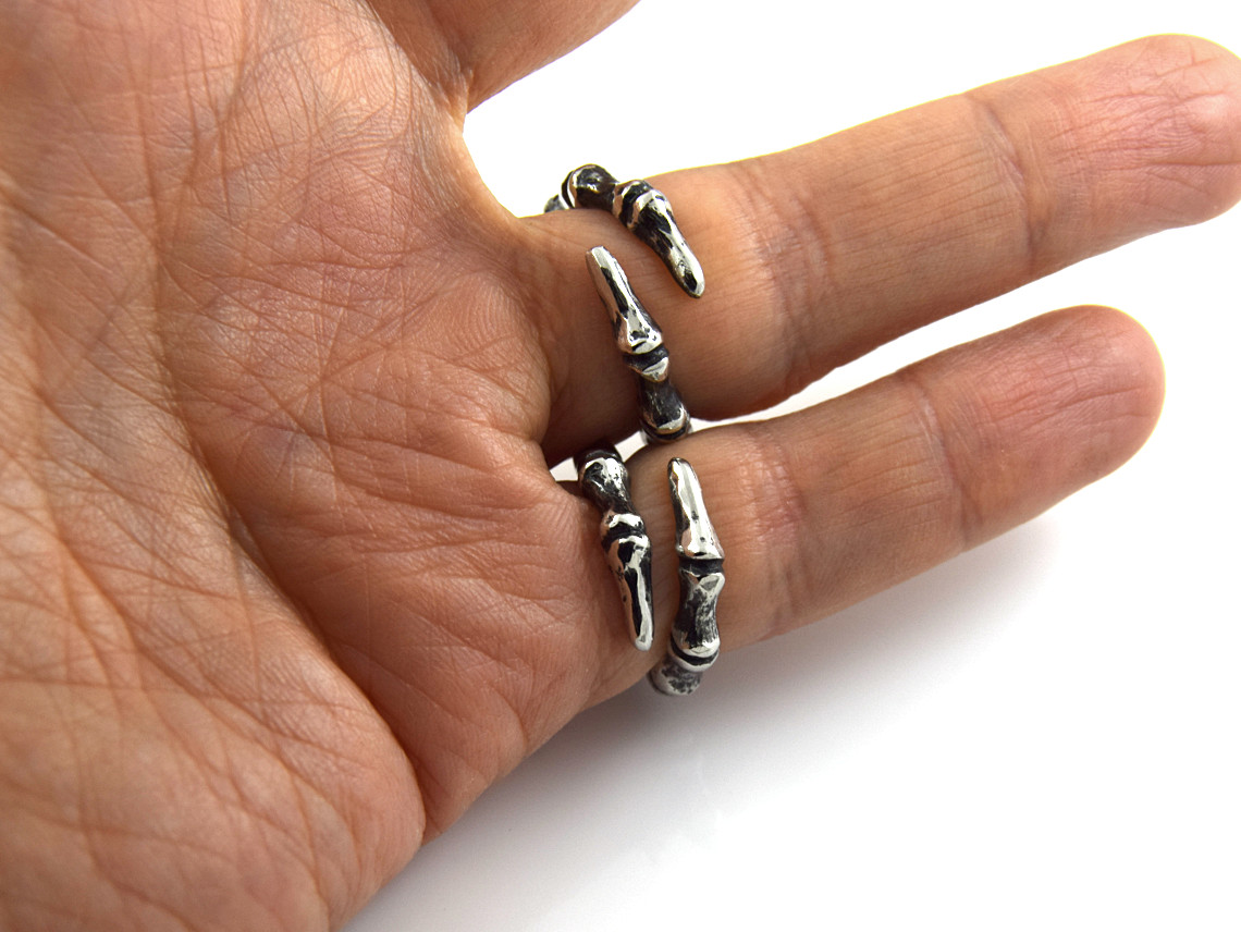 Fingerben Ring, Anatomi Smycke i Tenn - 6
