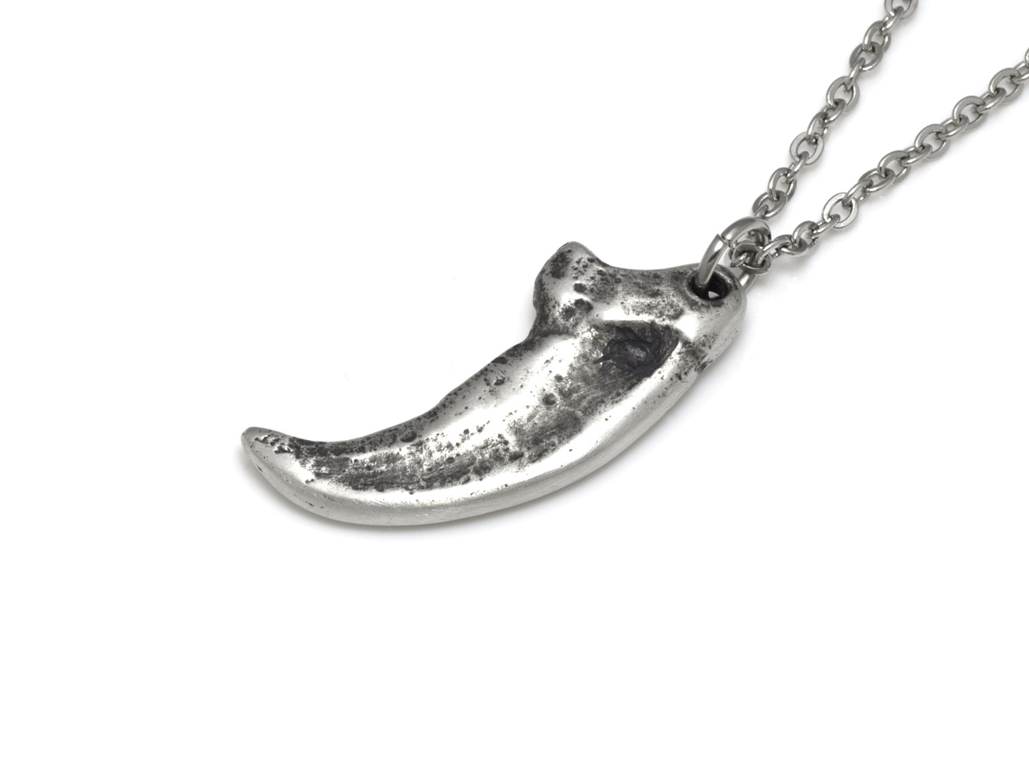 Komodovaranklo Halsband, Ödla Smycke i Tenn - 3