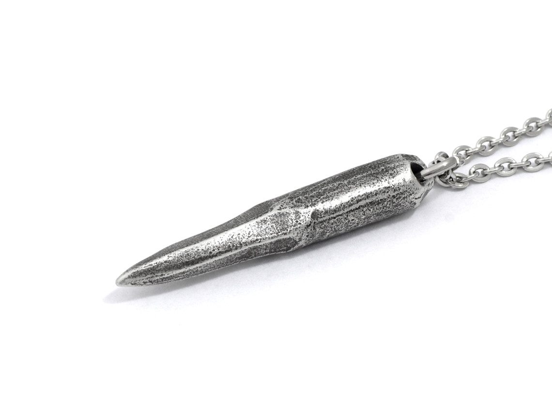 Vampyrpåle Halsband, Goth Smycke i Tenn - 4