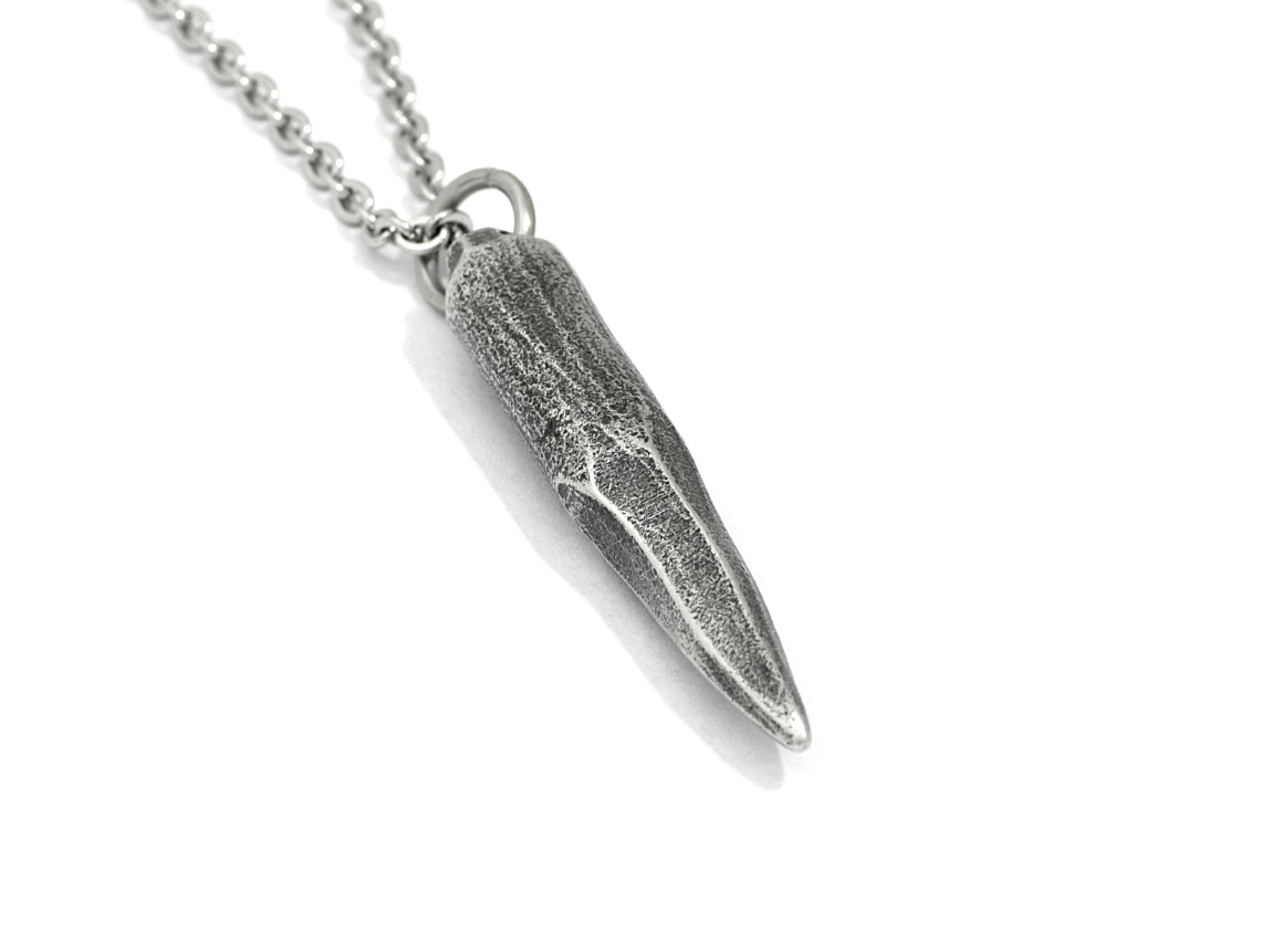 Vampyrpåle Halsband, Goth Smycke i Tenn - 2