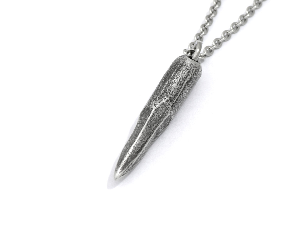 Vampyrpåle Halsband, Goth Smycke i Tenn - 3