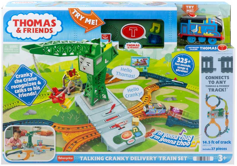 Cranky og Thomas snakker (engelsk),  startsett (TrackMaster med motor)