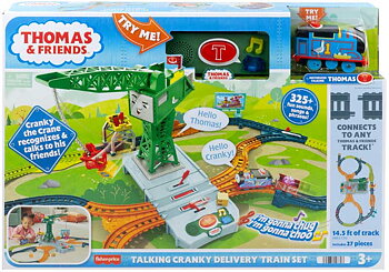 Cranky og Thomas snakker (engelsk),  startsett (TrackMaster med motor)