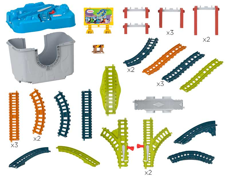 Bøtte med skinner, Trackmaster - 2