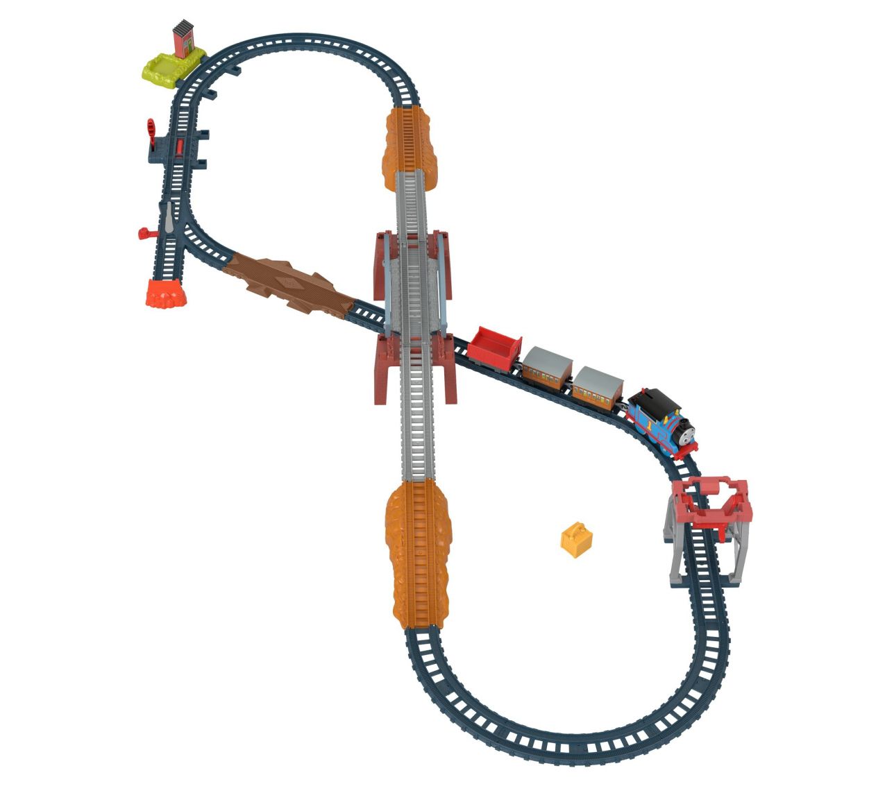 Thomas, Annie & Clarabel.  startsett (TrackMaster med motor) - 2
