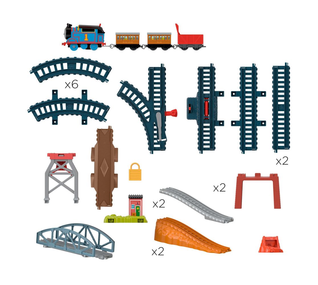 Thomas, Annie & Clarabel.  startsett (TrackMaster med motor) - 3