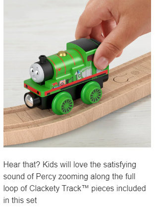 Tidmouth lokstall med Percy og svingskive (tretog) - 9